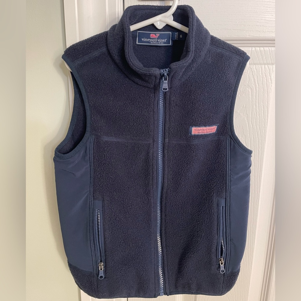 Boys Vineyard Vines Fleece Vest
